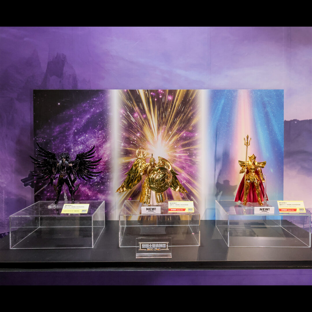 聖闘士聖衣神話EX 冥王ハーデス～ORIGINAL COLOR EDITION～　TAMASHII NATION 2024 開催記念商品
聖闘士聖衣神話EX 女神アテナ～ORIGINAL COLOR EDITION～　参考展示
聖闘士聖衣神話EX 海皇ポセイドン～ORIGINAL COLOR EDITION～　参考展示