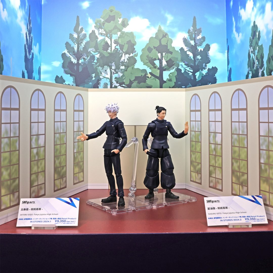 S.H.Figuarts 五条悟-呪術高専- 2024年1月店頭発売予定
S.H.Figuarts 夏油傑-呪術高専- 2024年2月店頭発売予定