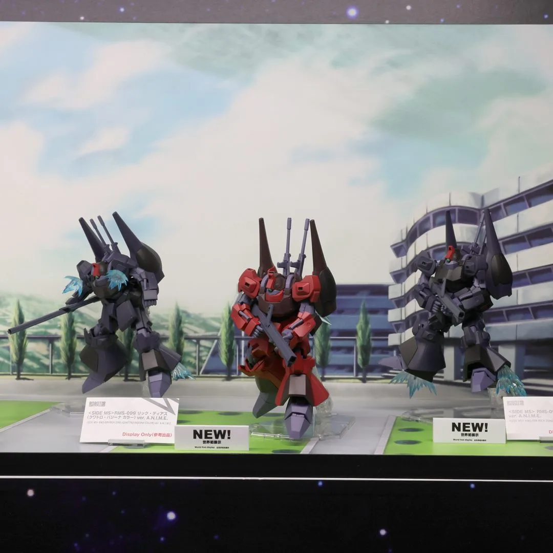 ROBOT魂 <SIDE MS> RMS-099 リック・ディアス(クワトロ・バジーナ カラー) ver. A.N.I.M.E. 参考出品
ROBOT魂 <SIDE MS> RMS-099 リック・ディアス ver. A.N.I.M.E. 参考出品