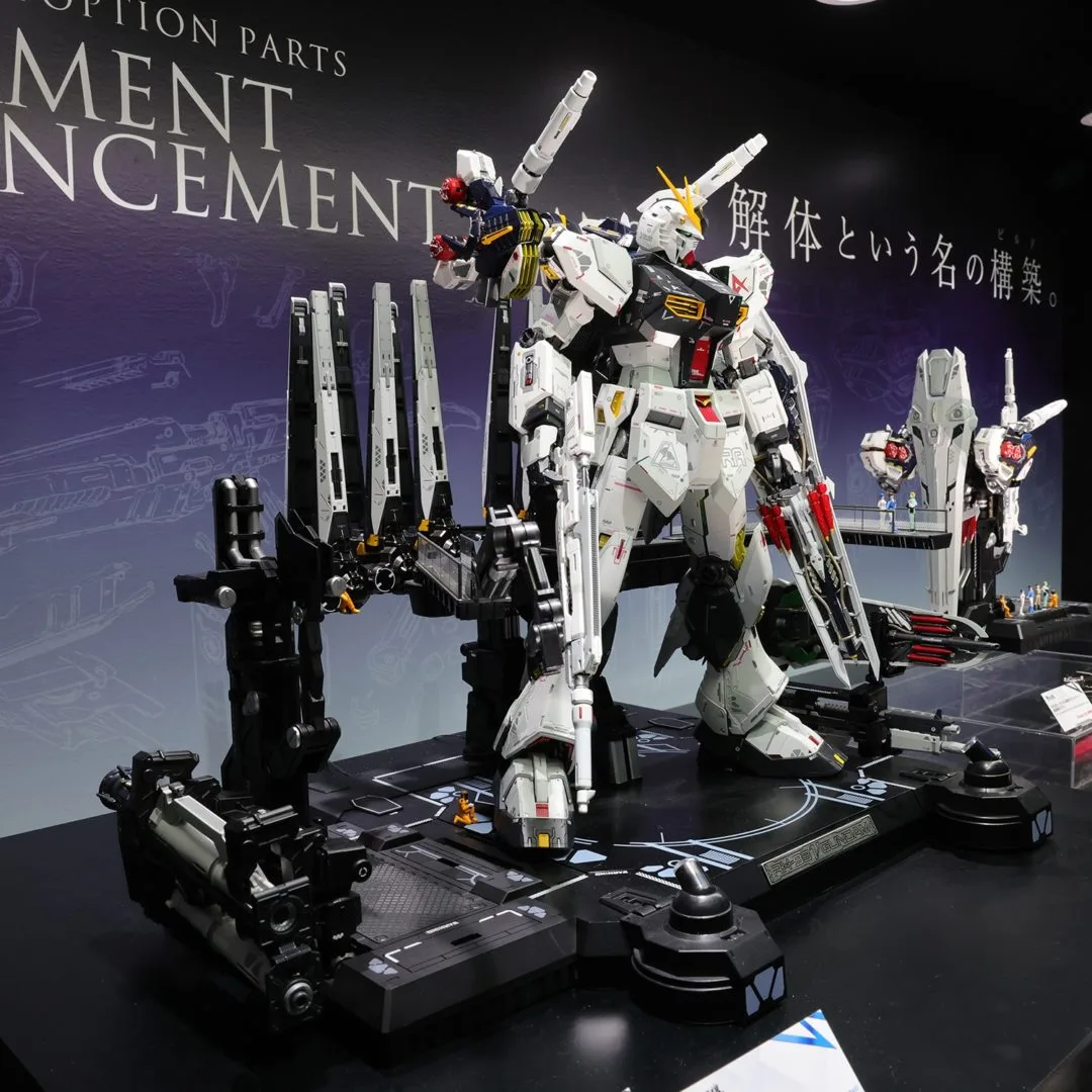 METAL STRUCTURE 解体匠機 RX-93 νガンダム専用オプションパーツ 武装強化プラン 参考出品
METAL STRUCTURE 解体匠機 RX-93 νガンダム
METAL STRUCTURE 解体匠機 RX-93 νガンダム専用オプションパーツ フィン・ファンネル