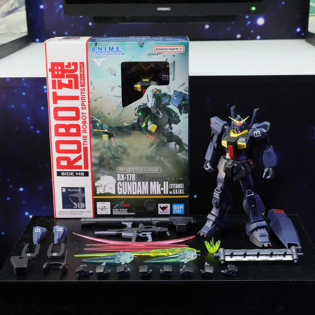 ROBOT魂 <SIDE MS> RX-178 ガンダムMk-II(ティターンズ仕様) ver. A.N.I.M.E. 2024年4月店頭発売予定
