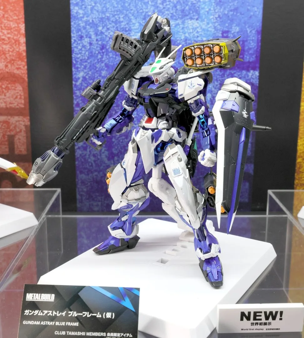 METAL BUILD ガンダムアストレイ ブルーフレーム (仮) CLUB TAMASHII MEMBERS 会員限定アイテム