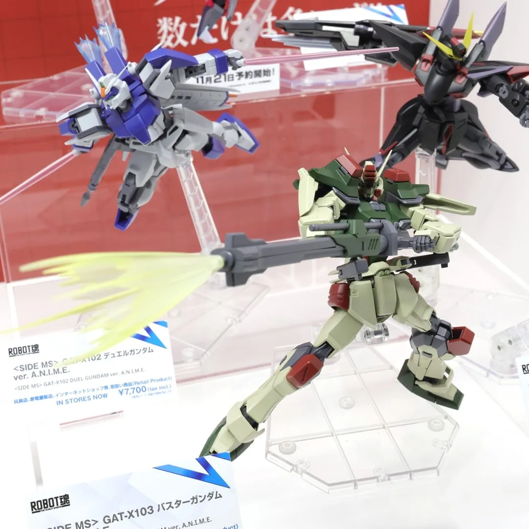 ROBOT魂 <SIDE MS> GAT-X103 バスターガンダム ver. A.N.I.M.E. 2024年7月店頭発売予定