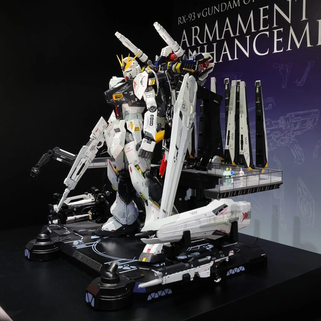 METAL STRUCTURE 解体匠機 RX-93 νガンダム専用オプションパーツ 武装強化プラン 参考出品
METAL STRUCTURE 解体匠機 RX-93 νガンダム
METAL STRUCTURE 解体匠機 RX-93 νガンダム専用オプションパーツ フィン・ファンネル