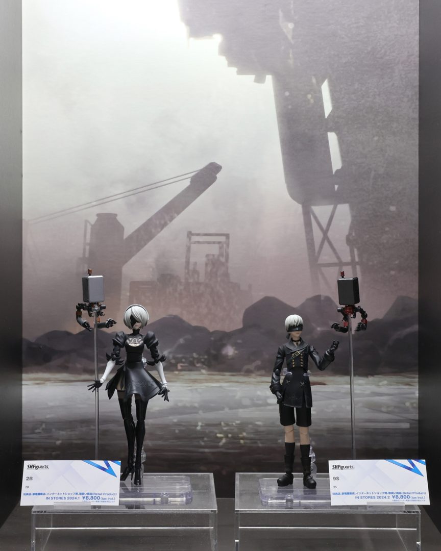 S.H.Figuarts 2B 2024年1月店頭発売予定
S.H.Figuarts 9S 2024年2月店頭発売予定
