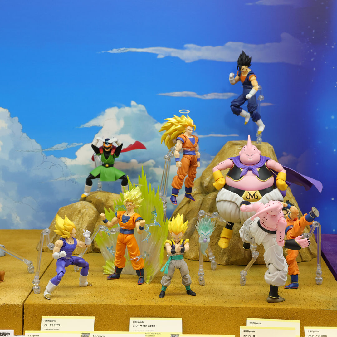 『ドラゴンボール』ヒストリー S.H.Figuarts×ジオラマ展示
※店頭発売中または魂ウェブ商店/受注終了です。