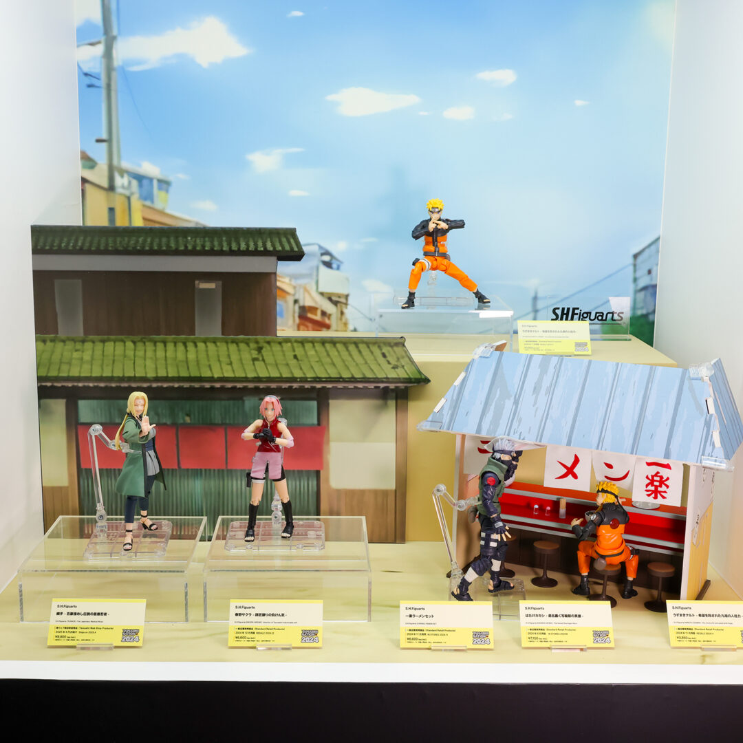 S.H.Figuarts 一楽ラーメンセット　2024年11月店頭発売
S.H.Figuarts 綱手 -百豪極めし伝説の医療忍者-　魂ウェブ商店/2025年4月発送予定
※上記以外は発売中、または魂ウェブ商店/受注終了です。