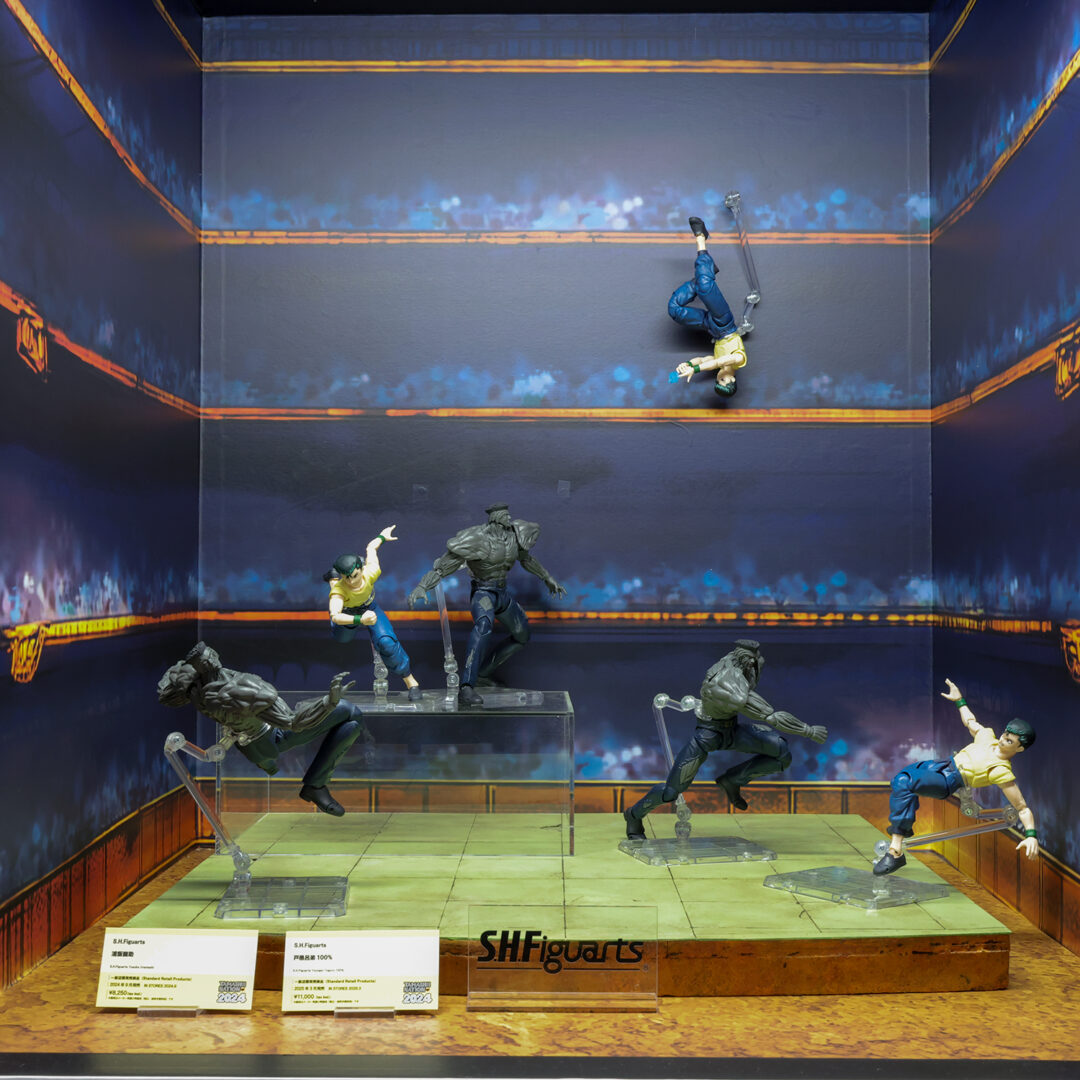 S.H.Figuarts 浦飯幽助　発売中
S.H.Figuarts 戸愚呂弟１００％　2025年3月店頭発売予定
