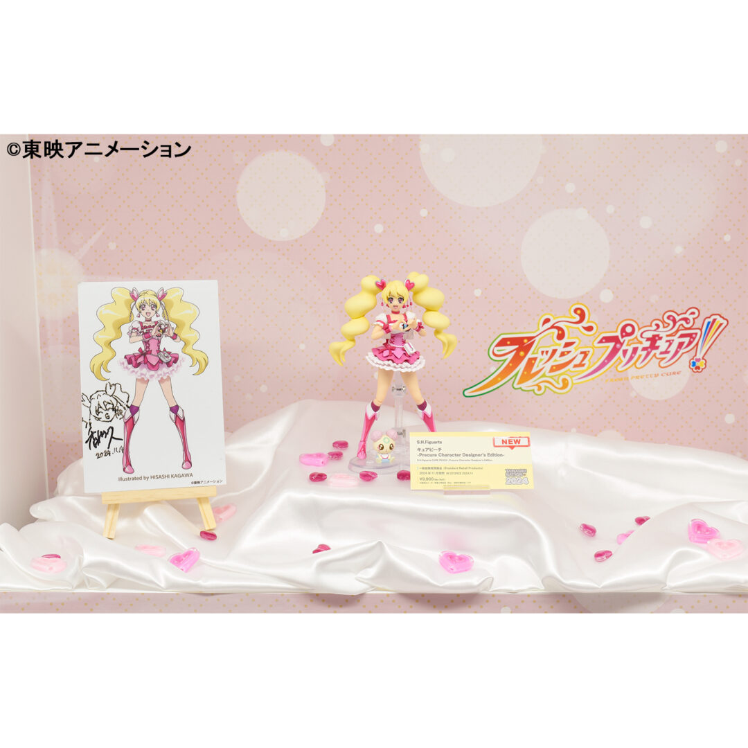 S.H.Figuarts キュアピーチ -Precure Character Designer’s Edition-　2024年11月店頭発売