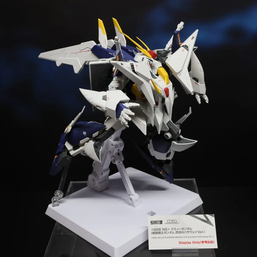 ROBOT魂(Ka signature) <SIDE MS> クスィーガンダム(機動戦士ガンダム 閃光のハサウェイVer.) 参考出品