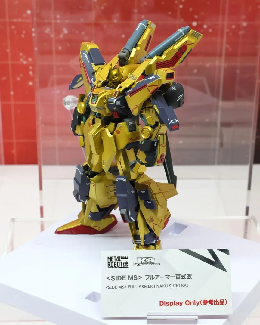 METAL ROBOT魂(Ka signature) <SIDE MS> フルアーマー百式改 参考出品