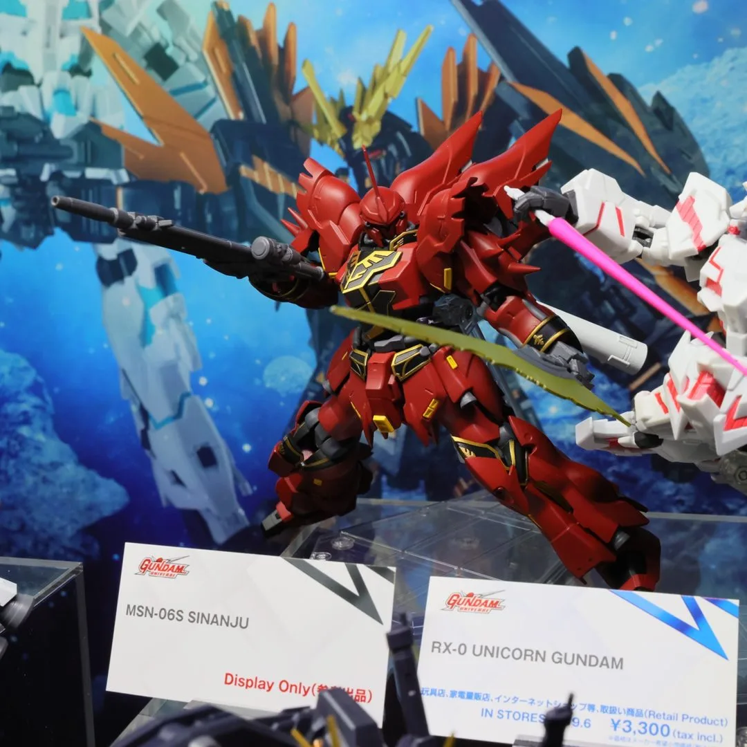 GUNDAM UNIVERSE MSN-06S SINANJU 参考出品