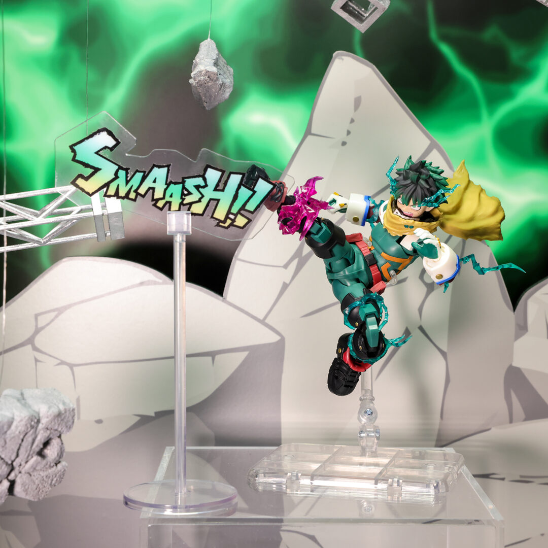 S.H.Figuarts 緑谷出久　2024年12月店頭発売予定
S.H.Figuarts 緑谷出久＆爆豪勝己 PLUS ULTRA オプションパーツセット　2025年3月店頭発売予定
