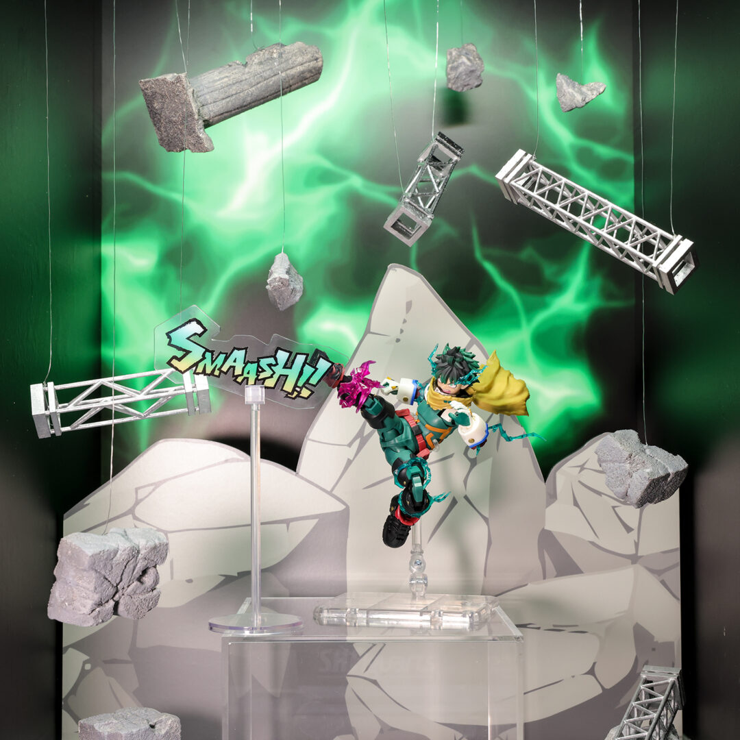 S.H.Figuarts 緑谷出久　2024年12月店頭発売予定
S.H.Figuarts 緑谷出久＆爆豪勝己 PLUS ULTRA オプションパーツセット　2025年3月店頭発売予定