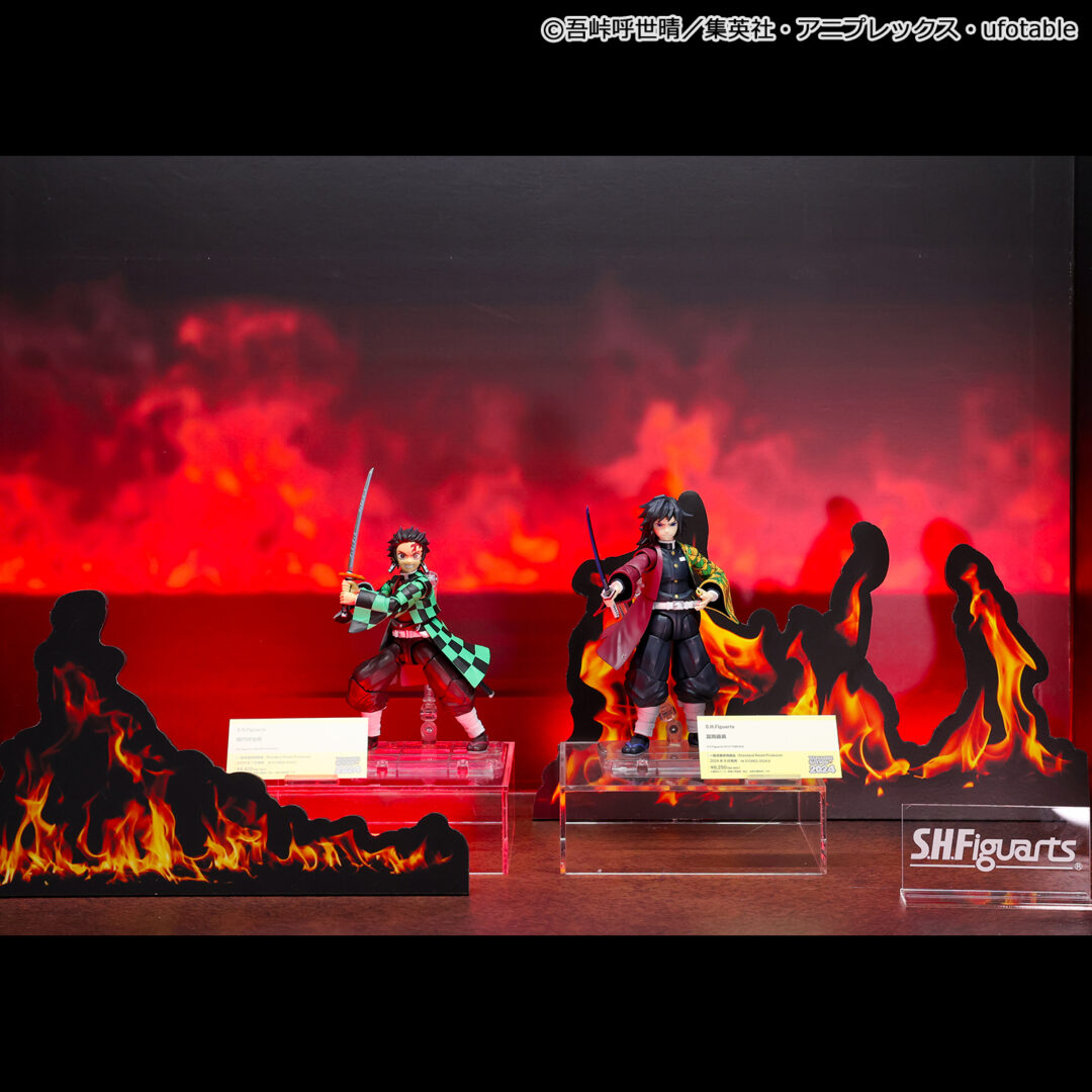 S.H.Figuarts 竈門炭治郎　発売中
S.H.Figuarts 冨岡義勇　発売中