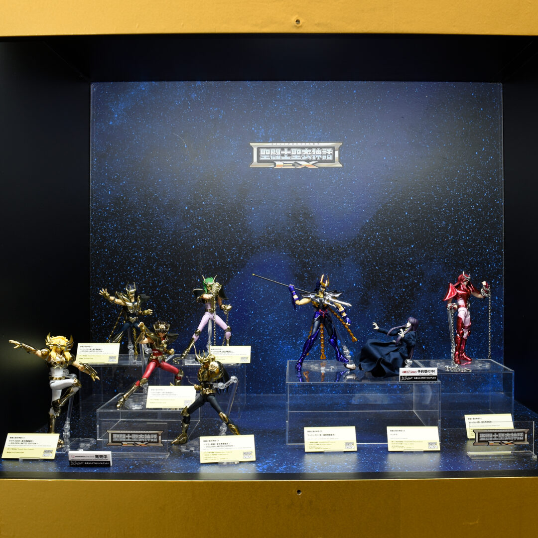 聖闘士聖衣神話EX（新生青銅聖衣）～GOLDEN LIMITED EDITION～シリーズ　魂ストア限定
聖闘士聖衣神話EX パンドラ　魂ウェブ商店/2025年4月発送予定
聖闘士聖衣神話EX フェニックス一輝（最終青銅聖衣）　発売中
聖闘士聖衣神話EX アンドロメダ瞬（最終青銅聖衣）　発売中