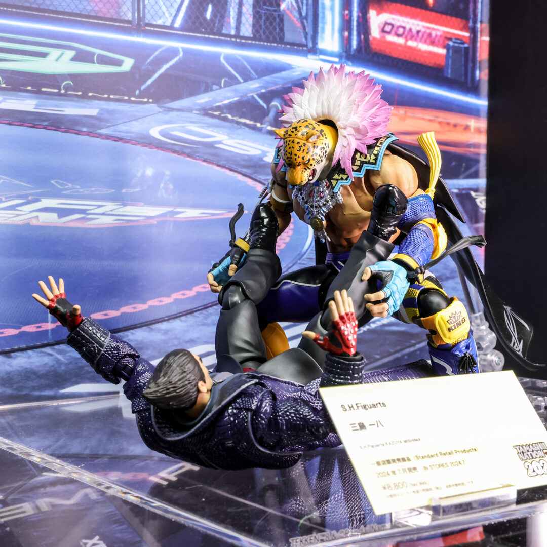 S.H.Figuarts キング　2025年4月店頭発売予定
S.H.Figuarts 三島 一八　発売中